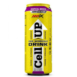 AMIX CellUp® Pre-Workout Drink / 500 ml / Tropical Breeze / 0.5g.