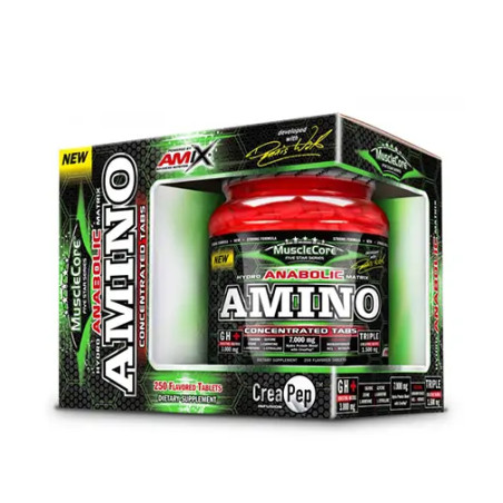 AMIX Anabolic Amino with CreaPep 250 Tabs.