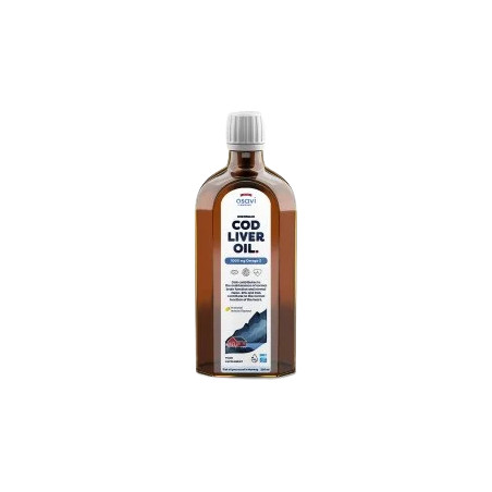Norwegian Cod Liver Oil 1000 mg | Lemon Flavored
