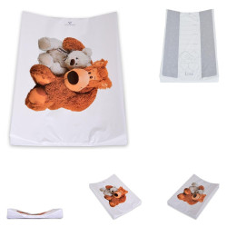 Мека подложка за повиване Cangaroo, Plush bears, 44 x 67 см