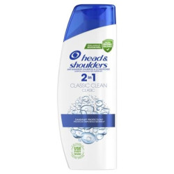 HEAD & SHOULDERS Класик 2в1, шампоан против пърхот, 330 мл