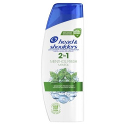 HEAD & SHOULDERS Ментол 2в1, шампоан против пърхот, 330 мл