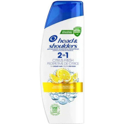 HEAD & SHOULDERS Цитрус 2в1, шампоан против пърхот, 330 мл