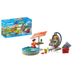 Playmobil - Пръскащо забавление у дома