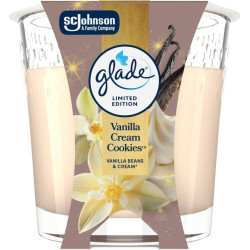 GLADE Ванилия, ароматизираща свещ, 112 гр