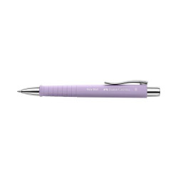 Химикалка Faber-Castell Poly Ball - XB, цвят люляк