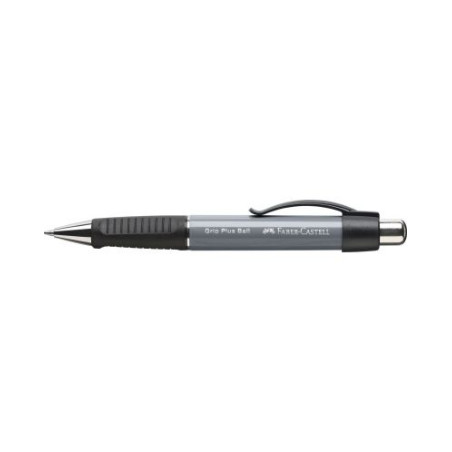 Химикалка Faber-Castell Grip Plus - Сива