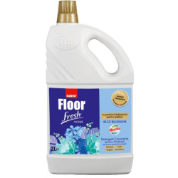 Препарат за под Sano - Floor Fresh Home Blue Blossom, 2 L