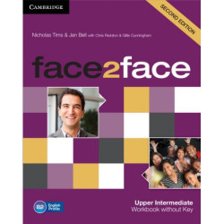 face2face Upper Intermediate 2 ed. Workbook without Key / Английски език - ниво B2: Учебна тетрадка без отговори