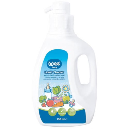 Препарат за миене на бебешки съдове Wee Baby - 750 ml