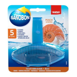 Ароматизатор за тоалетна Sano - WC Bon Blue Peach, 55 g