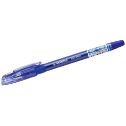 Химикалка с иглен писец, Stabilo, Bille Hi-Flux, Син