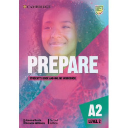 Prepare! Level 2 Student's Book and Online Workbook (2nd edition) / Английски език - ниво 2: Учебник с онлайн тетрадка