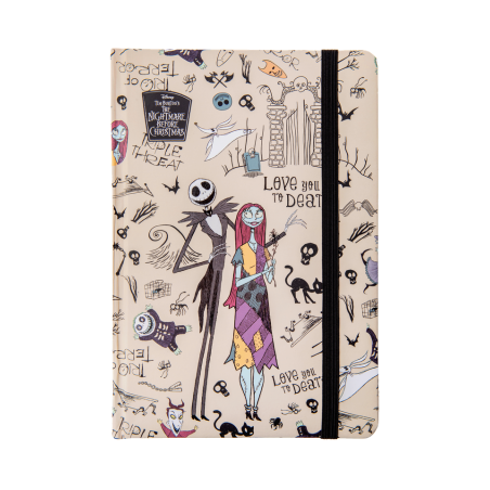 Тетрадка A5 с ластик 80 л. ред The Nightmare Before Christmas_1