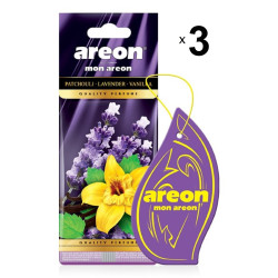 Хартиен ароматизатор Мон Ареон Patchouli, Lavender, Vanilla