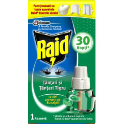 RAID Ел. пълнител Евкалипт срещу летящи, инсектицид