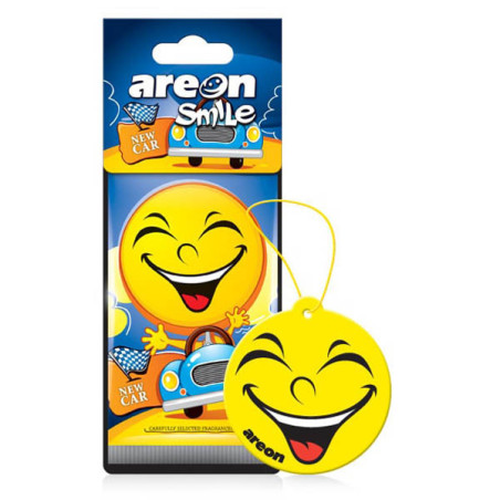 Хартиен ароматизатор Ареон Усмивка  New Car