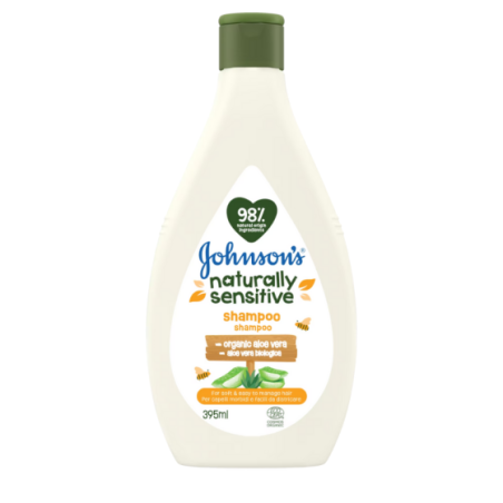 Johnson's Naturally Sensitive шампоан 395мл