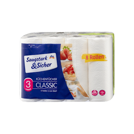 Кухненски кърпи Classic 3-слойни (8x64 къса)