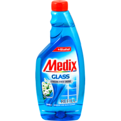 Препарат за стъкла Glass Streak - Free Shine, 500 ml