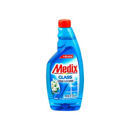 Препарат за стъкла Glass Streak - Free Shine, 500 ml