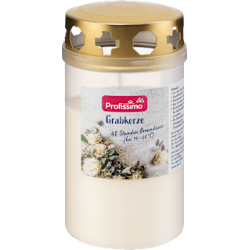 Свещ с капак, бяла, 1 бр.