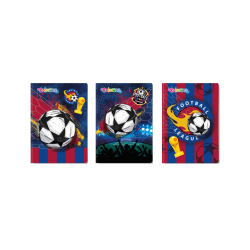 Тетрадка A5 мека корица 32 л. ред Football Colorino