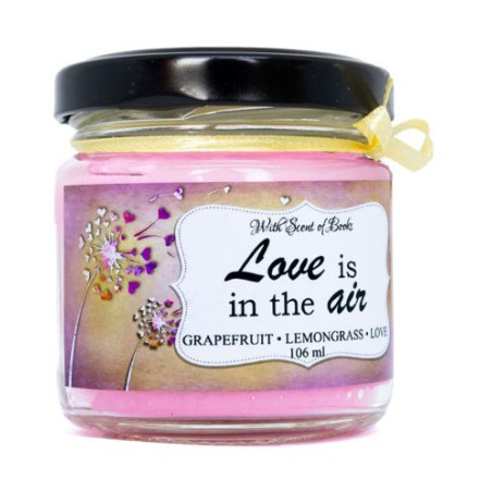 Ароматна свещ - Love is in the air, 106 ml