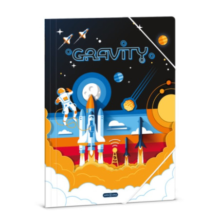 Папка с ластик A4 ARS UNA Gravity (5367) 24