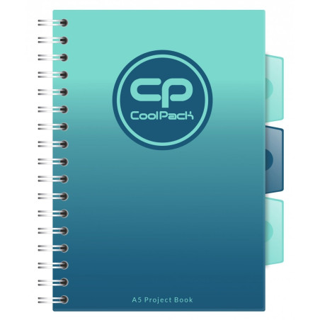 Тетрадка A5 Coolpack - Gradient Blue lagoon