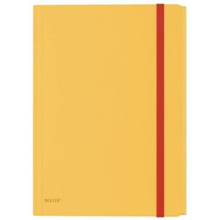 Папка с ластик и три капака Leitz Cosy - Warm Yellow