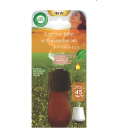 Air Wick Aroma Mist Пълнител за ароматизатор с етерични масла – ЩАСТИЕ