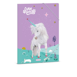 Папка с ластик A4 - ARS UNA - Unicorn (5448)