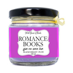 Ароматна свещ - Romance Books, 106 ml