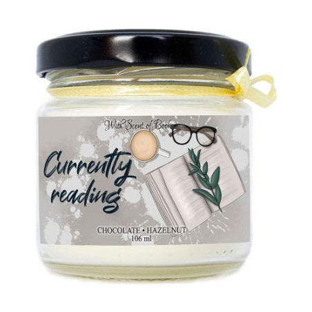Ароматна свещ - Currently reading, 106 ml