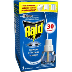 RAID Ел. пълнител срещу летящи, инсектицид