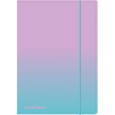 Папка с ластик Cool Pack - A4, Gradient Blueberry