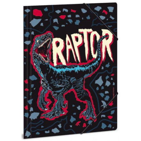 Папка с ластик Ars Una Raptor - A4