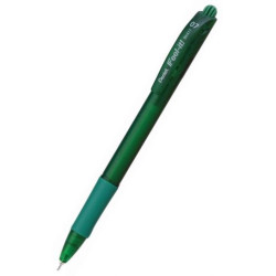 Автоматична химикалка Pentel BX417 - Feel It, 0.7 mm, зелена