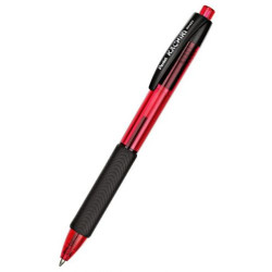Автоматична химикалка Pentel - Kachiri 457, 0.7 mm, червена