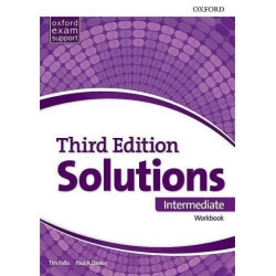 Solutions Intermediate Workbook (3rd Revised Edition) / Английски език - ниво B1: Учебна тетрадка