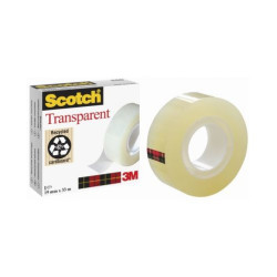 Тиксо Scotch - Transparent, 19 mm x 33 m