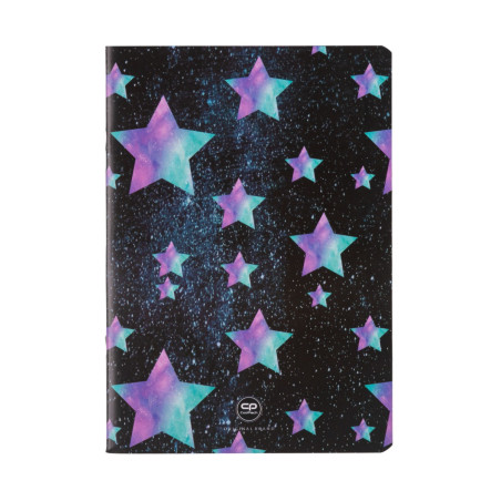 Тетрадка А5 Coolpack мека корица PP 32л. квадратчета Star Night