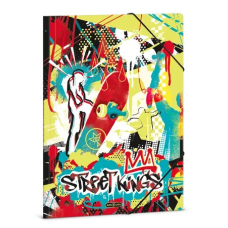 Папка с ластик A4 - ARS UNA - Street Kings (5357) 24