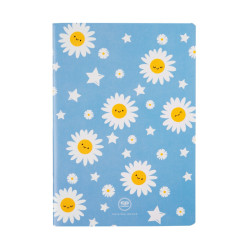 Тетрадка А5 Coolpack мека корица PP 32л. квадратчета Daisy Sun