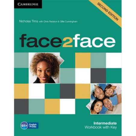 face2face Intermediate 2nd edition: Английски език - ниво В1+ (учебна тетрадка с отговори)