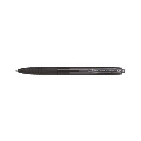 Автоматична химикалка Pilot Super Grip G - Черна, 0.7 mm