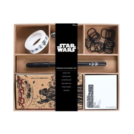 Канцеларски комплект Pyramid Movies - Star Wars, 6 типа продукти