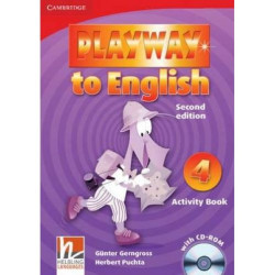 Playway to English 4: Английски език (учебна тетрадка + CD-ROM)