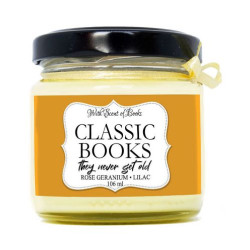 Ароматна свещ - Classic Books, 106 ml